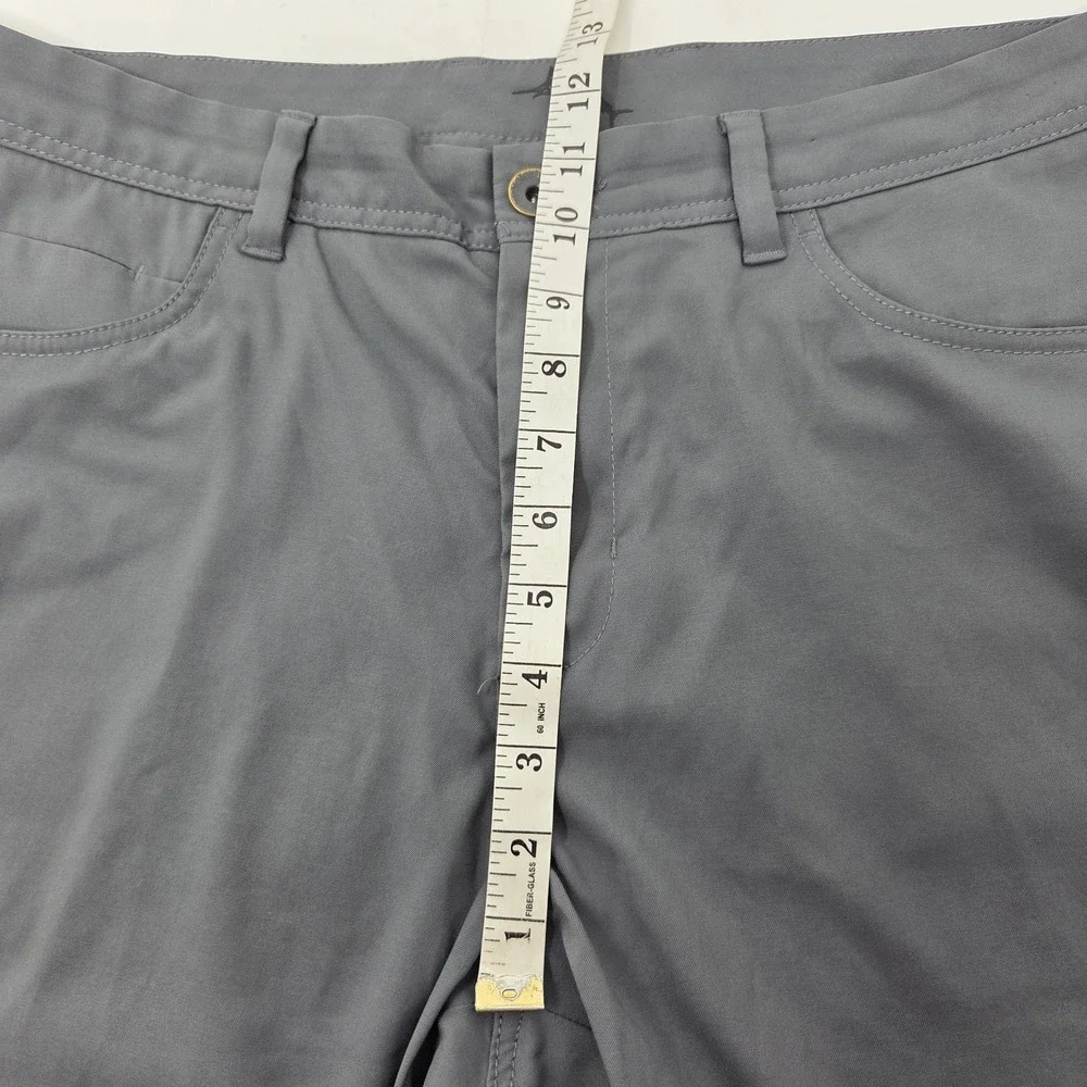 Tommy Bahama Men's 36x30 Gray Performance Pants 5-Pocket Stretch Golf Beach